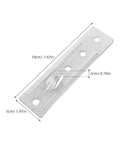 Heavy Duty Water Heater Wall Mount Bracket Kit 2 Pack Hollow Wall Supports For Secure Easy Install DIY Friendly Space Saving Mounting For Home Appliances Durable Metal Brackets For Water Heaters And More, 19cm metal bracket