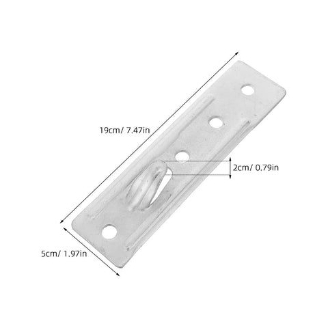 Heavy Duty Water Heater Wall Mount Bracket Kit 2 Pack Hollow Wall Supports For Secure Easy Install DIY Friendly Space Saving Mounting For Home Appliances Durable Metal Brackets For Water Heaters And More, 19cm metal bracket