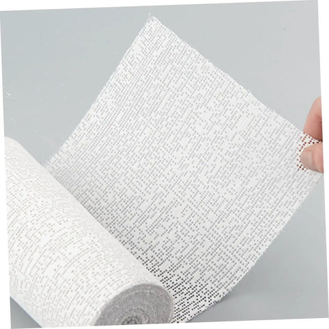 Drywall Repair Cloth Kit 1 Roll for DIY Projects and Crafts shown unrolling with visible texture and versatility for home improvement.