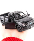 Licensed F150 One Thirty Six Scale Zinc Alloy Die Cast Pickup Truck Toy For Kids Toddlers Dope Pull Back Vehicle open doors on hand