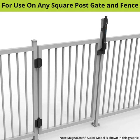 Heavy Duty Pool Safety Gate Kit Featuring Top Pull Self Latch And Dual Hinges Includes Safety Cap Plus Gap Spacer Fits Square Metal Vinyl Wood Posts For Bulletproof Backyard Guard No Sweat Mount Tight Grip Smooth Operation Keeps Little Ones Secured Daily - Gate and fence with adjustable hinges.