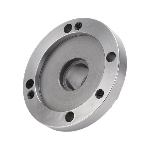 Heavy Duty Collet Fixture 3.94 Inch Dia For Carbon Steel Lathe Mill Router Quick SwapChuck Upgrade Part with a smooth metallic surface.