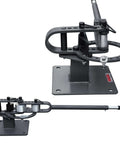 Compact Bench Top Metal Bender With 7 Dies, Manual Flat Bar Bender, Pro Grade Heavy Duty Machine YP-9, close-up view
