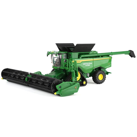 One Sixty Fourth Scale S7 900 Combine With Interchangeable HDF40 Grain Head And CF12 Folding Corn Head Farm Show Edition model