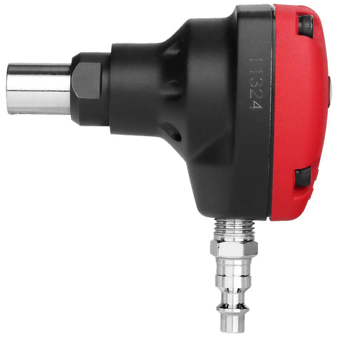 Side view of Pneumatic Mini Palm Nailer Workhorse with magnetic nose and front exhaust in lightweight die cast aluminum body.