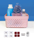 Self Adhesive Mini Casters 12 Pack Durable Universal Plastic Caster Wheels White Stick On Rollers For Bins Printer Computer Host