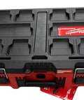 Packout Tool Case With Custom Foam Insert For Drill And Impact Driver Heavy Duty 75 Lb Capacity Rugged Modular Storage Box