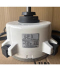 Air Conditioning Brushless DC External Motor WZDK100-38G ZKSP-100-8-1-1 close-up of label and connectors