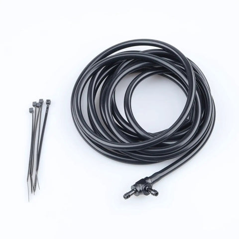 Top Notch 10 Feet Silicone Vacuum Hose Kit with T Connector. Heavy Duty 1/8 Inch ID Fuel Line tubing for Hot Rods and Muscle Cars.