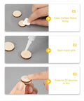 Step-by-step application of Instant Bond Rubber Glue For Tires Shoes Boots Belts And Foam And DIY Crafts Sticks Rubber To Rubber And Rubber To Plastic Or Metal Waterproof And Heat Resistant Adhesive For Everyday Projects That Boss Glue For Real.