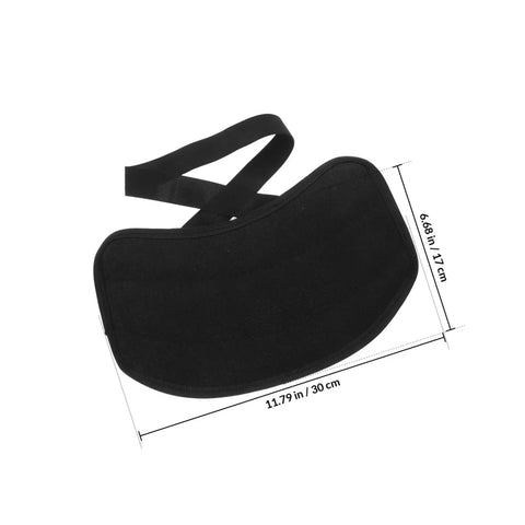 Ergonomic Wear-Resistant Shoulder Pad For Workers Heavy-Duty Canvas And Felt Cushion For Carrying Gear At Warehouses And Construction Sites Worksite-Ready Reusable Comfortable Back Support Durable Shock Absorption, 30x17 cm