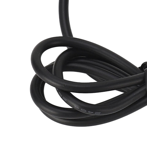 Coiled black cable of Underwater Ultrasonic Distance Sensor For Pools With 6 Meter Range Powered By DC 5 24V UART Control Ultra Compact Design