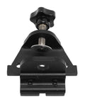 Sweet Precision Heavy Duty Aluminum Doweling Jig For Woodworking With Adjustable Hole Spacing and Reliable Drilling Locator front view of jig clamp