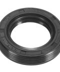 PATIKIL EU radial shaft seal, black nitrile rubber, 22x35x7 mm, for bearings and oil pumps (front view)