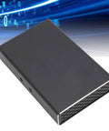 Heavy Duty 2 Bay Sata Raid Enclosure Supports 2.5 Inch Drives Via Usb 3.1 Type C Connection, matte black design