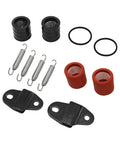 Exhaust Muffler Joint Gasket Spring Stay Kit For Banshee 350 YFZ350 1987 2006 Pipe Stay Mount With Hangers Springs And O Rings