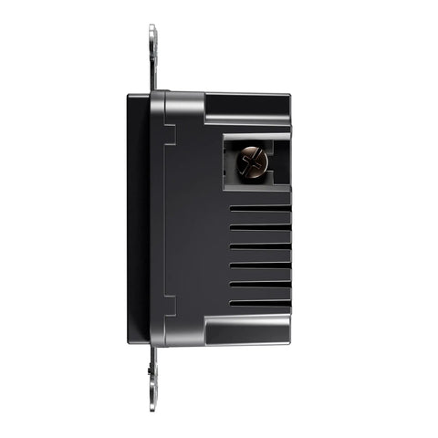 Side view of 10 Pack 4.8A USB Wall Outlet With Dual USB Ports 15A Tamper Resistant Duplex Receptacle UL Listed, showing back wiring