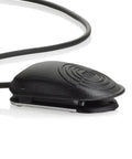 Top Shelf Stainless Steel Jewelry Steam Cleaner pressure gauge with black casing and attached cord for easy use.