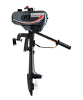 2 Stroke 3.5HP Outboard Boat Motor With Air Cooling CDI System 49cc Heavy Duty Marine Engine side view