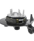 Rear Wheel Hub Bearing Steering Knuckle Assembly For 2006 To 2010 Mercury Mountaineer 2006 To 2010 Ford Explorer And 2007 To 2010 Explorer Sport Trac 5 Lug Direct Fit Heavy Duty Replacement side view