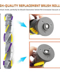 Brush Roll Belt Replacement Kit For Bissell PowerLifter And CleanView Swivel Rewind Pet Vacuums Fits 2252, 2253, 2254, 22543, 2255, 2256, 2258, 2259, 2260, 2316, 2489, 24899, 1327, 1333 Easy Install Pro Grade Cleaning, 13.18-inch brush roller