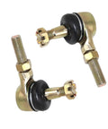 2 Pack M10xM10 ATV Tie Rod Ends Kit With Beefy Heavy-Duty Left And Right Hand Threads, Swing Arm Ball Joint Replacement, gold finish