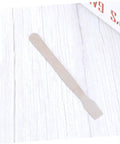 Two Piece Tin Paste Mixing Tablet Clamshell Tool Set, Metal Open Shell Solder Paste Scraper with Bright Silver Finish