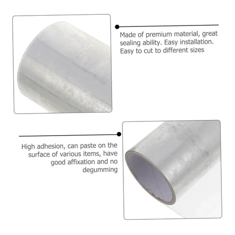 Close-up view of Heavy Duty Waterproof Leak Repair Tape for plumbing and outdoor quick fix, showing flexible PVC material and adhesion.