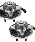 Front Wheel Hub And Bearing Assembly For 2009 2010 Ford F150 4WD 6 Lug ABS Front Axle Replacement close-up view