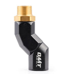360 Degree Fuel Hose Swivel Kit With Three Quarter Inch NPT Threads For Easy Angling Safer And Faster Fueling No Fuss Multi Plane Rotation Leak Resistant Nozzle Connection Compatible With Most Three Quarter Inch Fuel Hoses And Nozzles, black swivel fitting