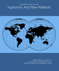 Cover page of Global Market Outlook For Hyaluronic Acid Raw Materials 2026-2031 with world map illustration.