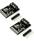 Two Pack CS4344 DAC Module For Stereo Audio With Linear Analog Low Pass Filter And Auto Speed Detection Ranging From 2 To 200 KHz