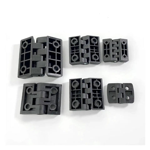 Rotating Concealed Hinges For Cabinets And Furniture Hardware Built Tough Plastic Butt Hinge Industrial Grade Door Fittings 45x60 mm