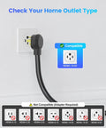 NEMA 14-50 plug compatible with Level 2 EV Charger 40 Amp 9.6kW Lightning Fast Home Charge with 25 Foot Cable