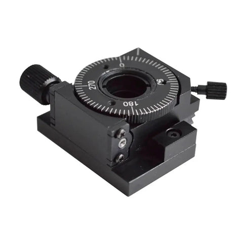 Manual Rotary Stage For Optical Mounts, Micro Precision Rotation, 360 Degree Platform With Fine Angle Control, Model BHMR0329