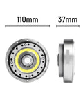 Zero Backlash Harmonic Drive SHF 25 I Strain Wave Gear Reducer front and side view, dimensions 110mm x 37mm