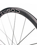 700c Road Wheelset Dope Lightweight Aluminum Rim 40mm With Carbon Hub, Quick Release, V Brake Compatible, Fits 23c To 28c Tires, Front 100mm Rear 130mm, Presta Valve, Locking Spokes, Gold Finish.