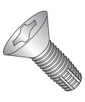 Stainless Steel Thread Cutting Screw 18-8 For Heavy Gauge Sheet Metal Plain Finish 82 Degree Flat Head Phillips Drive Type F 1/4-20 Thread Size 1-1/2 Inch Length Pack Of 10