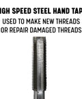 High Speed Steel Plug Tap M45 X 1.5 For Cutting And Repairing Threads Dope HSS Hand Tap For Through Holes image