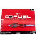 M18 FUEL Pipe Threader With One Key Kit box featuring AUTOSTOP Kickback Control and side-grip thread starts for professional use