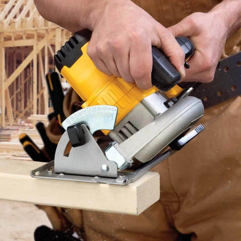 Close-up of Loaded Compact Six Tool Cordless Power Kit Equipped With Two Speed Drill Driver And Fast Swap Chuck Plus Effortless Reciprocating Saw.
