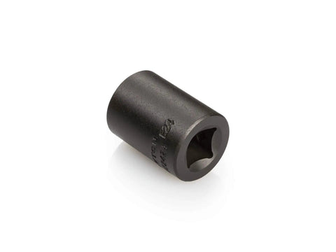 Half Inch Drive E24 Shallow External Star Impact Socket For High Torque Slip Resistant Beefy 6 Lobe Fit Laser Marked 6140 Cr V Steel