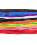 Waxed Cotton Necklace Cord Set With Clasps, 150 Pieces, 1.5 Millimeter Thickness, Mixed Colors, 18 Inch Length