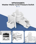 Washer Water Level Pressure Switch Replacement For Home Laundry, Precise Water Level Sensor, close-up views and details