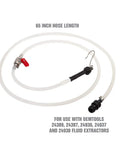 Brake Bleeder Hose Adapter For Evacuator Converts To Vacuum Bleeder And Clutch Bleeder 65 Inch Universal Adapter