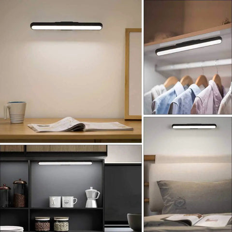 Must Have Rechargeable Touch Light Bar With 3W LED, 2000mAh Battery, illuminating reading, closet, cabinet, and bedside areas