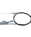 Throttle Cable Kit For Wacker CT36 CT48 Trowels, Fits Multiple Part Numbers 5100034471 5000163391 5000010369 5000164648, Includes One Cable Assembly For Smooth, Responsive Throttle Control. Black cable assembly with metal throttle lever