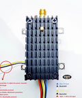 Top view of Beefed-Up 5.8 Gigahertz 2000mW FPV Transmitter For Drones With 20km Range 8-Channel Video TX With 5dBi SMA Antenna