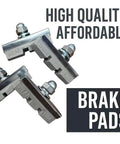 Best Bang For Your Buck 4 Pack Bicycle Brake Pads For MTB BMX And Road Bikes 4mm Durable Rubber With Steel Backing