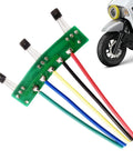 Hefty Duty Hall Effect Sensor Board For Electric Scooters And Trikes Wired 120 Degree PCBA Motor Replacement with connectors.